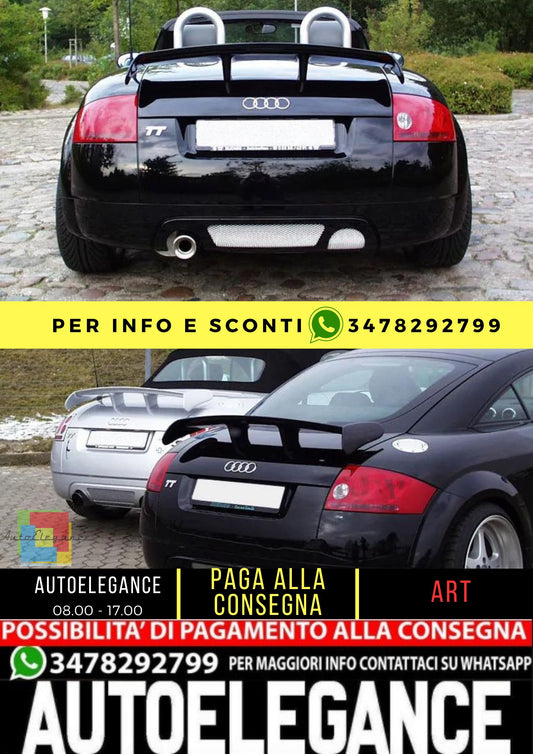 😎KIT SPOILER SPORT ADATTO PER AUDI TT 8N ( 1999-2006 )😎
