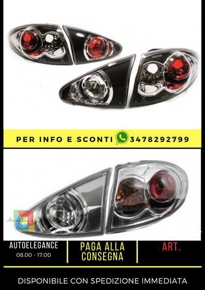 PAIR OF HEADLIGHTS for ✨Alfa Romeo 147 2000-2004 H1 H7 BLACK crystal clear✨