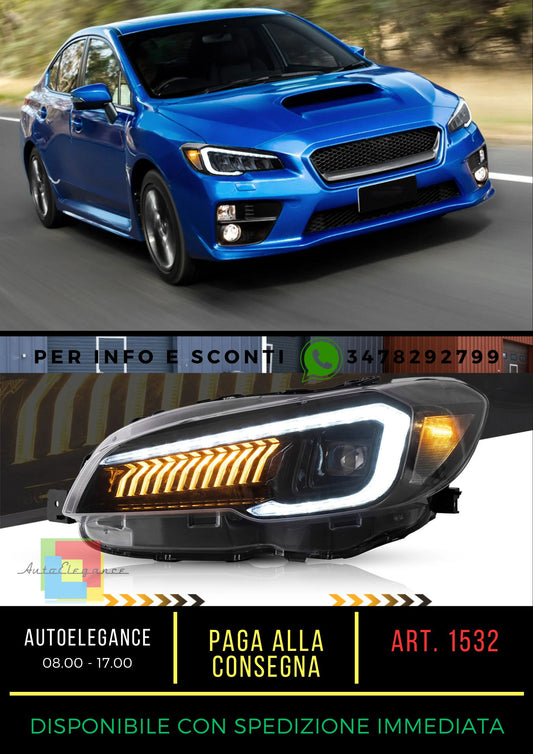 Proiettore Dual Beam e fari Full LED per Subaru WRX 2015-2021