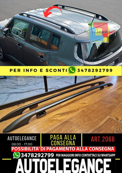 MANCORRENTI JEEP RENEGADE 2014-2023 NERO - ECONOMICO