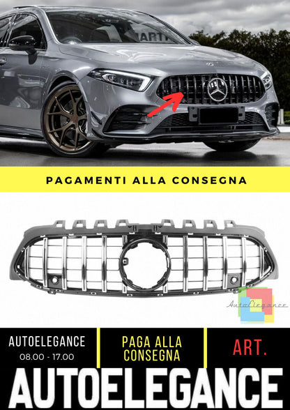 Grille suitable for Mercedes A-Class (W177) Hatchback Sedan (2018-On)