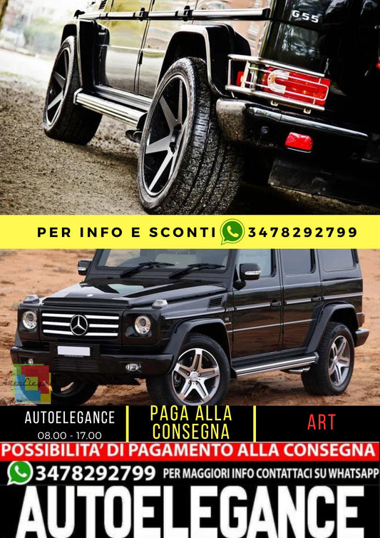 🖤KIT ESTENSIONE PARAFANGO ADATTO PER MERCEDES CLASSE G 10CM ( W463 )🖤