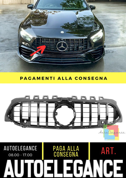 Griglia adatto per Mercedes A-Class (W177) Hatchback Sedan (2018-On)