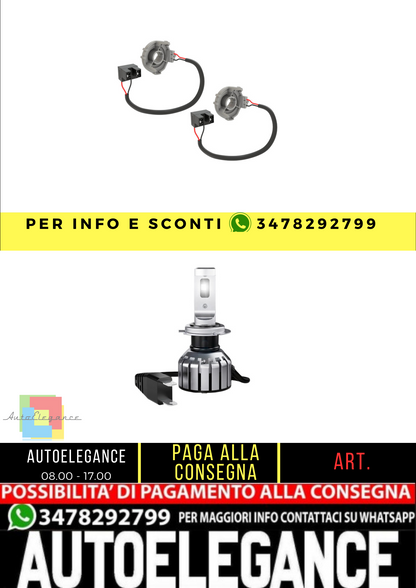 Adattatore per lampada retrofit OSRAM Night Breaker H7 LED GEN 2 per VW Golf 6😊