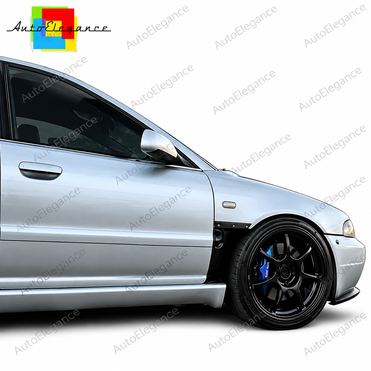 👉ART.10763 Pannelli Parafango Fender Cut-Outs Look Sportivo adatto per Audi A4
