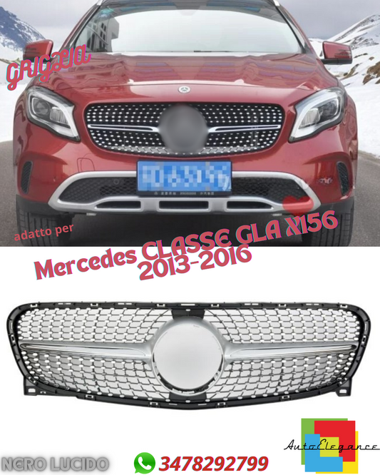 💎Griglia adatta per Mercedes CLASSE GLA X156 DIAMANT💎