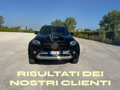 💎PRESA ARIA COFANO ADATTA PER MERCEDES CLASSE X W470 CON LED💎