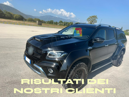 💎PRESA ARIA COFANO ADATTA PER MERCEDES CLASSE X W470 CON LED💎