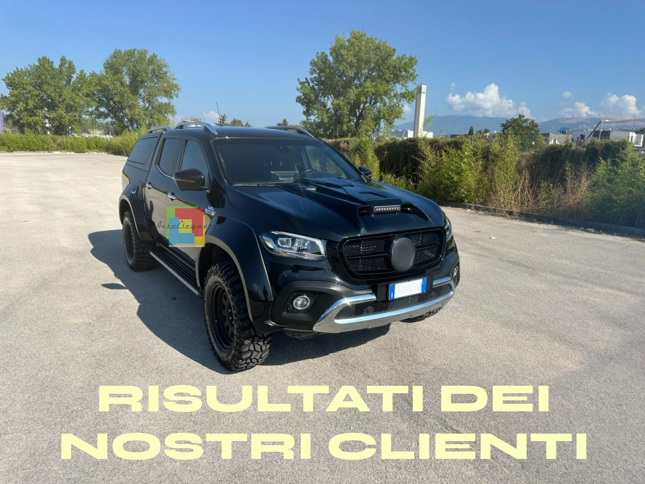 💎PRESA ARIA COFANO ADATTA PER MERCEDES CLASSE X W470 CON LED💎