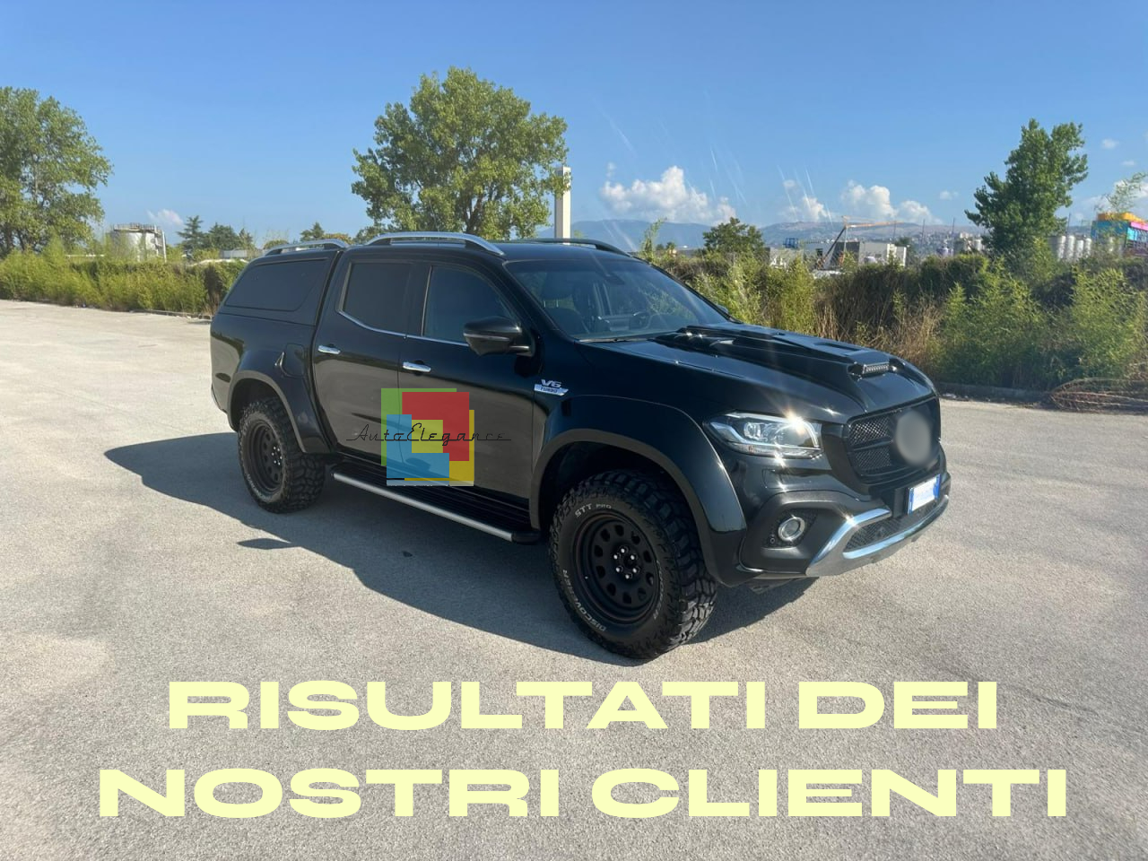 💎PRESA ARIA COFANO ADATTA PER MERCEDES CLASSE X W470 CON LED💎