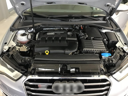 ⭐Art.0597 GRILLE A3 8V 2012-2016 LOOK S3 BLACK CHROME PROFILES⭐ 