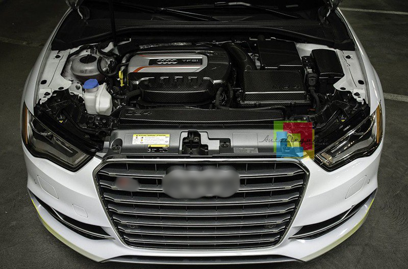 ⭐Art.0597 GRILLE A3 8V 2012-2016 LOOK S3 BLACK CHROME PROFILES⭐ 