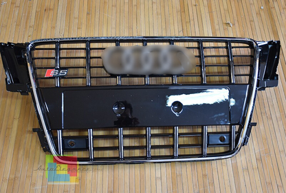 ART. 0607 GRIGLIA AUDI  A5 2007-2011 LOOK S5 CROMATA