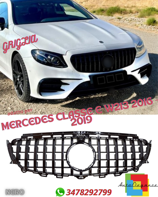 ⭐PANAMERICAN GRILLE SUITABLE FOR MERCEDES E-CLASS W213 2016 - 2019⭐