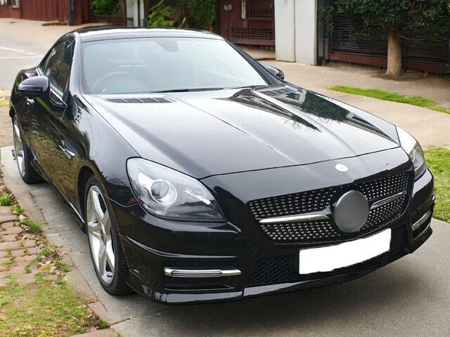 💎Grill suitable for Mercedes R172 SLK 2011-2015 DIAMANT BLACK 💎