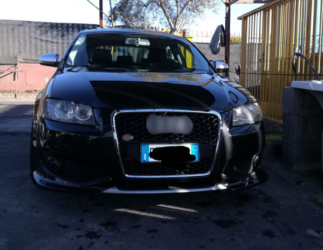 ⭐PARAURTI RS3 ANTERIORE ADDATO PER AUDI A3 8P 2005-2008 LOOK RS3⭐