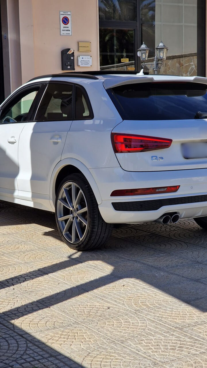 ⭐ ART.1716 SPOILER ADATTO PER AUDI Q3 8U 2011-2018 LOOK RSQ3 RS GREZZO⭐