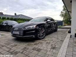 ⭐1944 GRIGLIA PER AUDI S5 A5 F5 2015-2019 LOOK S5 NERA PROFILI CROMATI⭐
