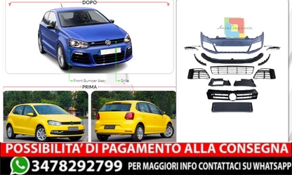 ✨BODYKIT ADATTO PER VW POLO 2010-2017 R20✨