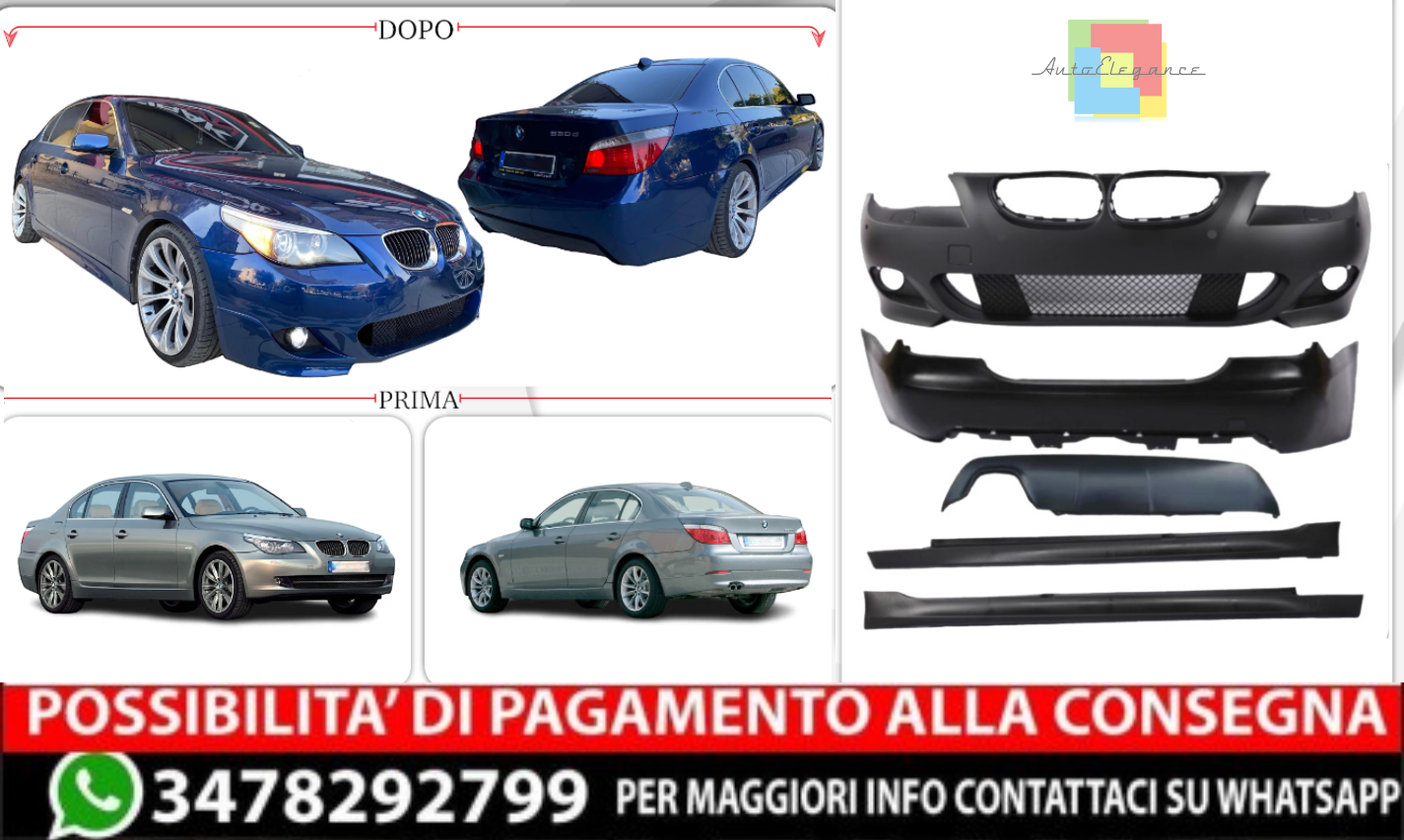 ✨BODYKIT ADATTO PER BMW SERIA 5 E60 2004-2010✨