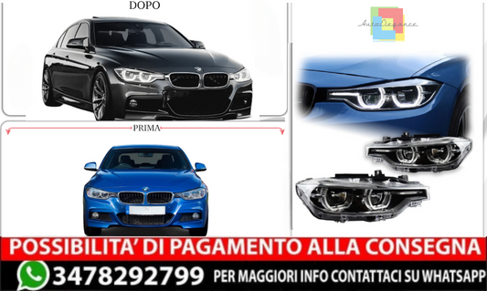 ✨COPPIA FARI ADATTI PER BMW SERIA 3 F30-3 LCI ✨