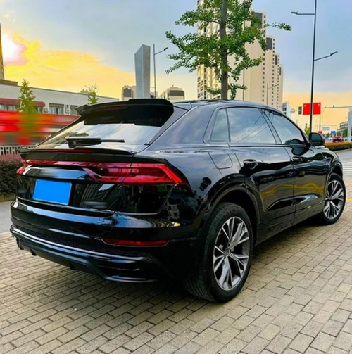 ART.4671 Spoiler Audi SQ8 / Q8 2018+ Look SLine Nero lucido