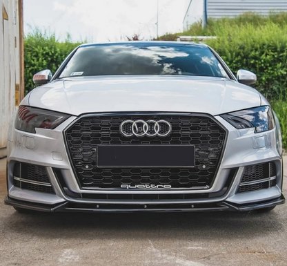 ART.4850 SPLITTER Audi S3 A3 8V FL S-line 2017-2020