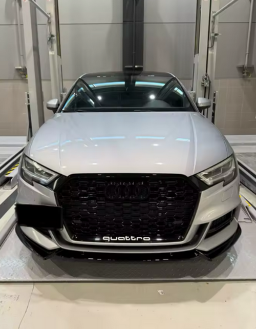 ART.4850 SPLITTER Audi S3 A3 8V FL S-line 2017-2020