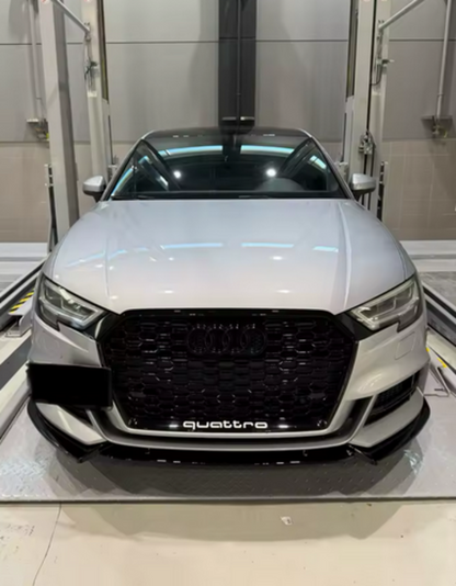 ART.4850 SPLITTER Audi S3 A3 8V FL S-line 2017-2020