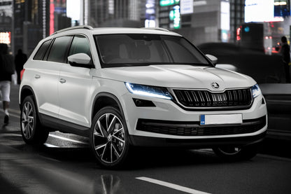 KIT LED H7 PER SKODA KODIAQ 6000K BIANCO 6000 LUMEN CANBUS ANABBAGLIANTI