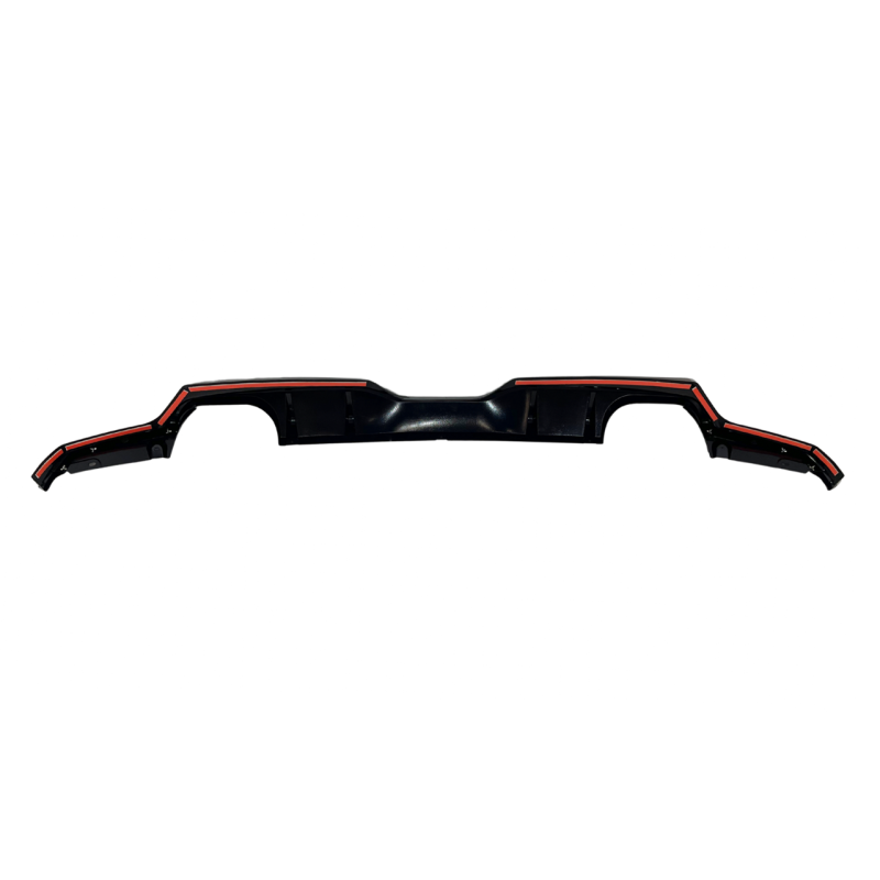 💕ART.8539 DIFFUSORI Toyota Yaris 2021 Look GR 2 Uscite doppio nero  lucido 💕