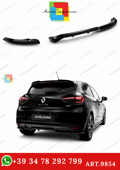 🔥ART.9854 SPLITTER POSTERIORE CON BARRE VERTICALI) RENAULT CLIO R.S. LINE Mk5🔥