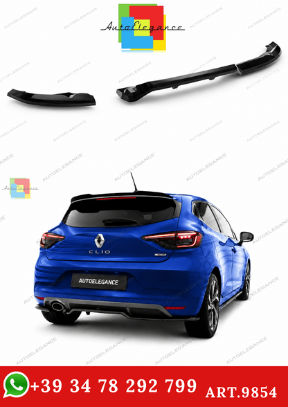 🔥ART.9854 SPLITTER POSTERIORE CON BARRE VERTICALI) RENAULT CLIO R.S. LINE Mk5🔥