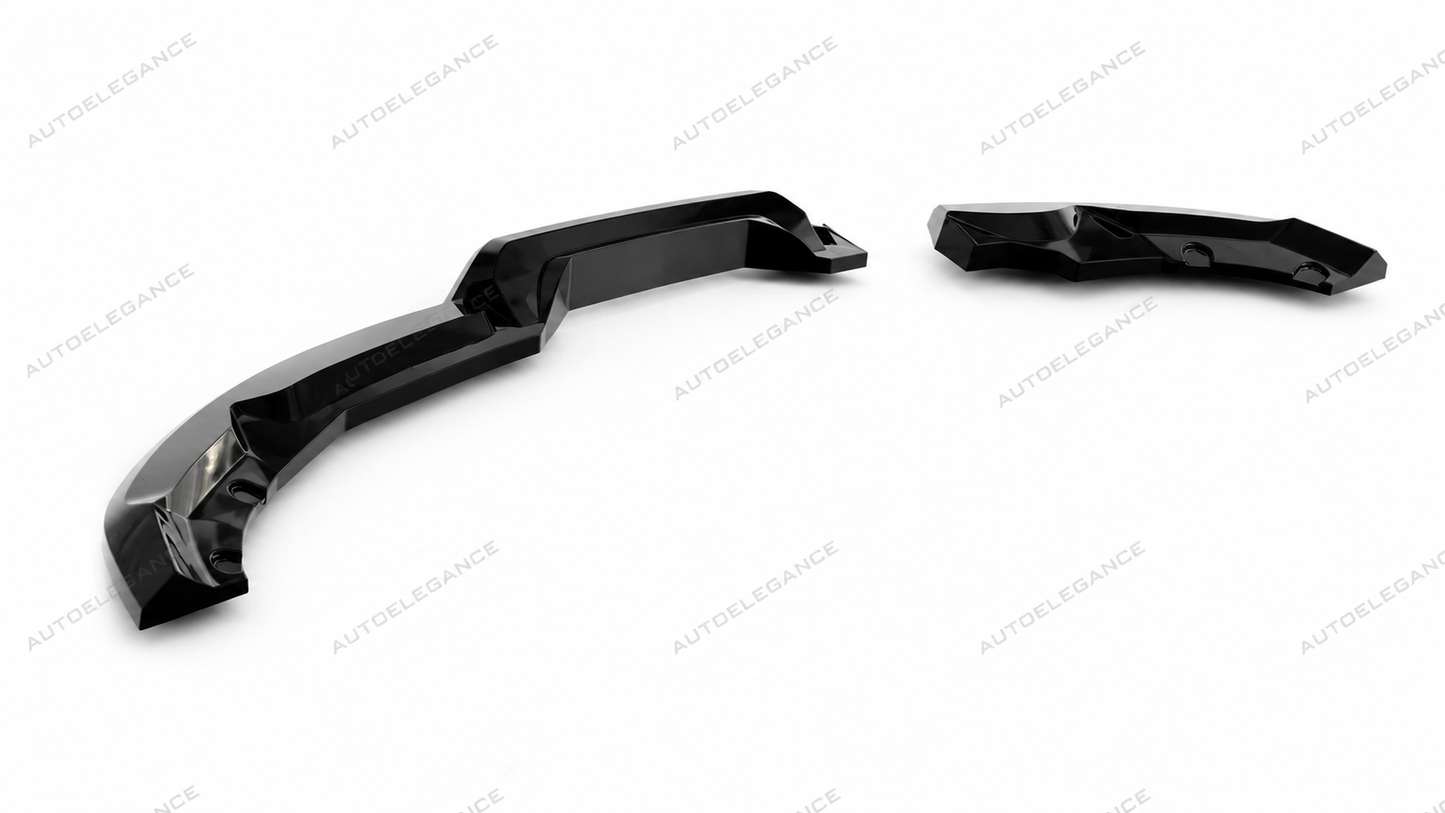 🔥ART.9854 SPLITTER POSTERIORE CON BARRE VERTICALI) RENAULT CLIO R.S. LINE Mk5🔥