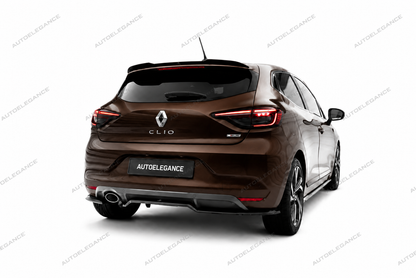 🔥ART.9854 SPLITTER POSTERIORE CON BARRE VERTICALI) RENAULT CLIO R.S. LINE Mk5🔥