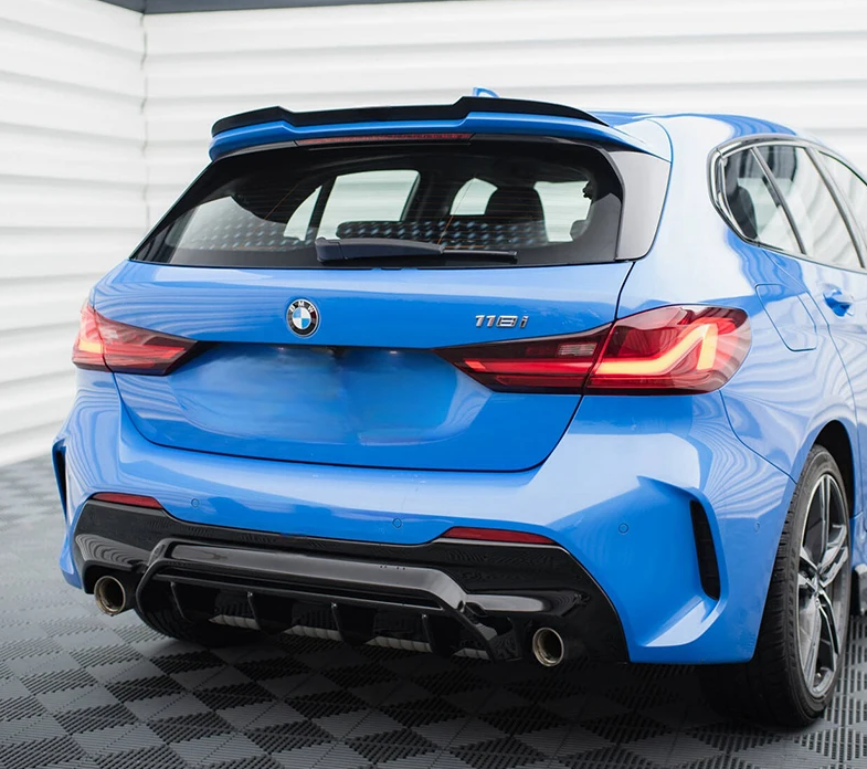 💕ART.8724 SPOILER BMW F40 M135i / 128ti / M-Pack F40 2019-2024 NERO  LUCIDO💕