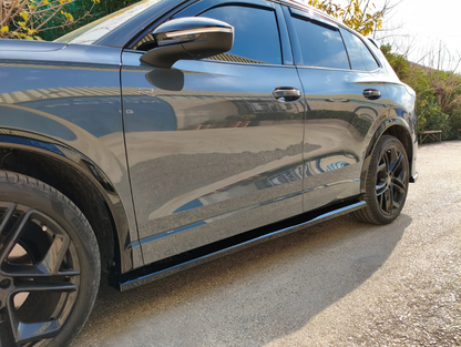 💕ART.9557 SOTTO MINIGONNE  Volkswagen Tiguan Mk3 R-Line NERO  LUCIDO 💕