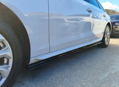 💕ART.9550  SOTTO MINIGONNE Audi A4 B9 Facelift NERO LUCIDO 💕