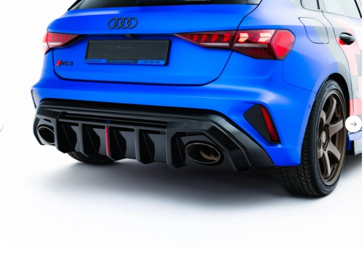 💕ART.10282 DIFFUSORI Audi RS3 8Y Sportback 8Y Facelift CON CATARINFRANGENTE💕