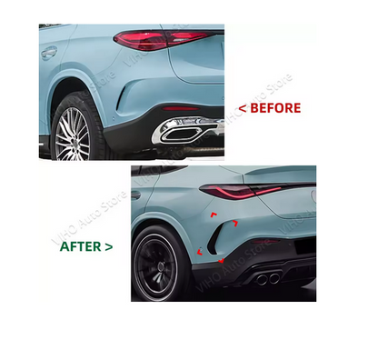 💕Flaps posteriori  Mercedes GLC Coupe AMG Line GLC43 GLC450 30 2023+💕