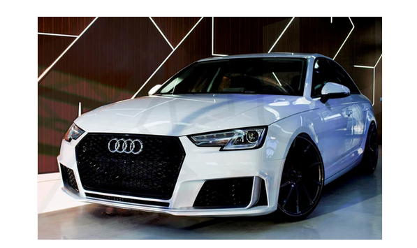 ART.1968  PARAURTI ANTERIORE AUDI A4 B9 2016-2019 LOOK RS4 TUNING