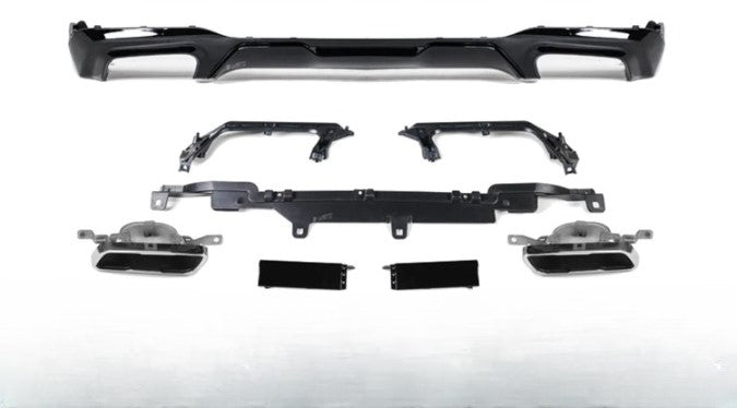 💕DIFFUSORI BMW SERIE 2 F44 M-SPORT NERO  LUCIDO 2020+💕