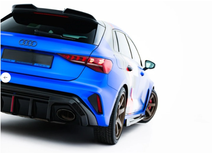 💕ART.10282 DIFFUSORI Audi RS3 8Y Sportback 8Y Facelift CON CATARINFRANGENTE💕