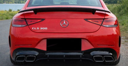 💕DIFFUSORI MERCEDES CLS W257 AMG 2018+ NERO  LUCIDO 💕
