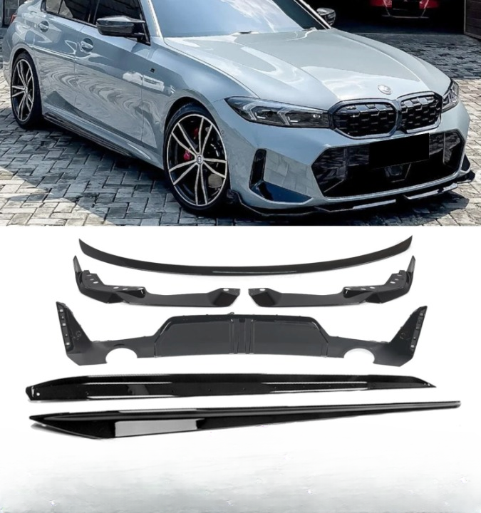 💕BODYKIT BMW 3 G20 G21 LCI M SPORT NERO LUCIDO💕