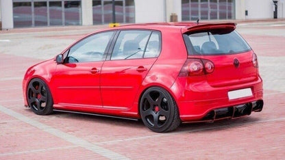 💕ART.0476 SOTTO MINIGONNE VW GOLF V 185CM NERO  LUCIDO💕