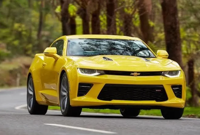 ART.5525 FARI ANTERIORI CHEVROLET CAMARO 13-15 TUBI LED NERO