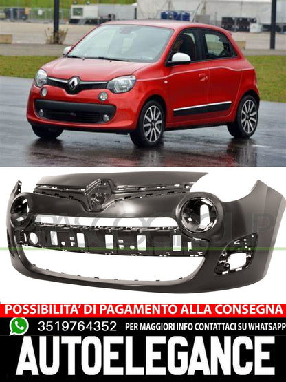 Paraurti Prasco Anteriore NO PRIMER CON SEDE FENDINEBBIA per RENAULT TWINGO