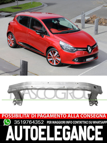 TRAVERSA RINFORZO PARAURTI ANTERIORE IN ALLUMINIO PER CLIO E CAPTUR 12>16 2012