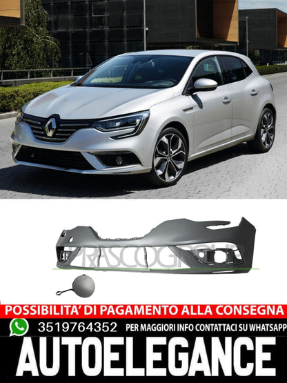 Paraurti Prasco Anteriore CON PRIMER FORI PDC Per Renault Megane Bdw 620229853R
